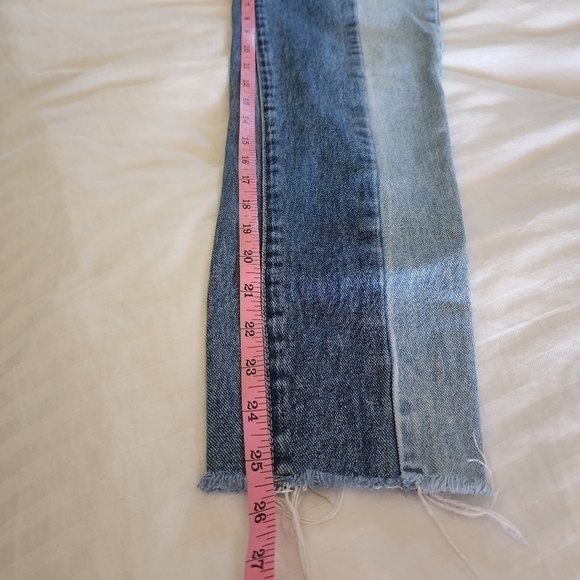PacSun Vintage Icon two toned raw hem jeans size 23 - Picture 6 of 6